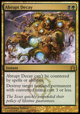 MTG: Return to Ravnica 141: Abrupt Decay 