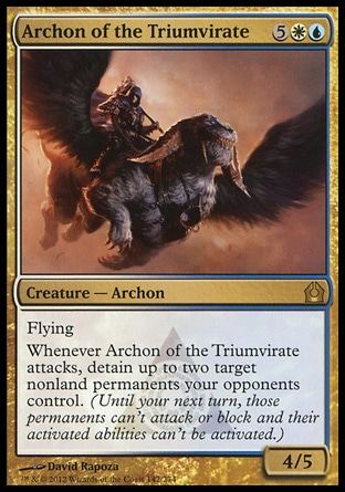 MTG: Return to Ravnica 142: Archon of the Triumvirate 