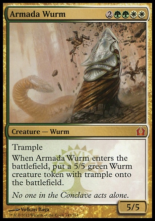 MTG: Return to Ravnica 143: Armada Wurm 