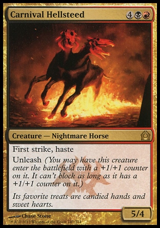 MTG: Return to Ravnica 147: Carnival Hellsteed 