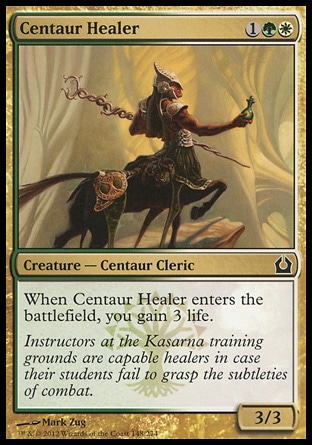 MTG: Return to Ravnica 148: Centaur Healer - Foil 