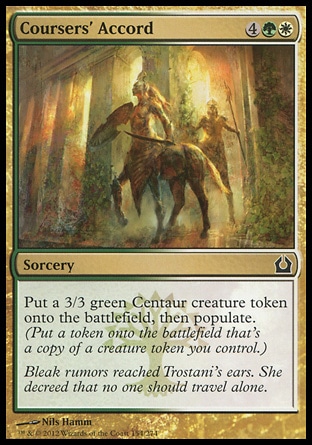 MTG: Return to Ravnica 154: Coursers Accord - Foil 
