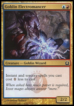 MTG: Return to Ravnica 163: Goblin Electromancer 