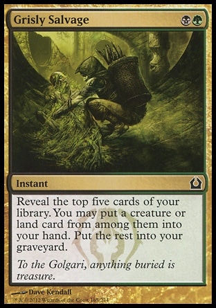 Magic: Return to Ravnica 165: Grisly Salvage 