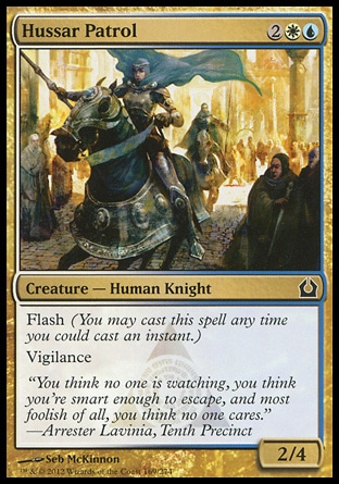 MTG: Return to Ravnica 169: Hussar Patrol - Foil 
