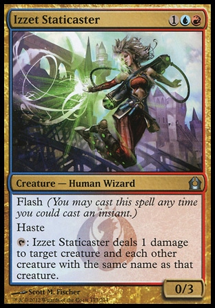 MTG: Return to Ravnica 173: Izzet Staticaster 