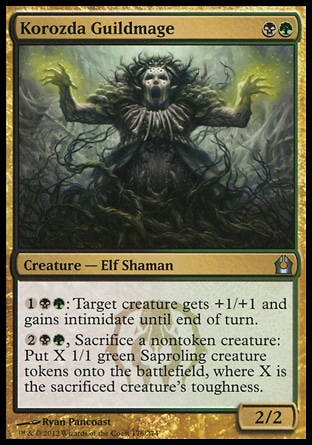 MTG: Return to Ravnica 176: Korozda Guildmage 