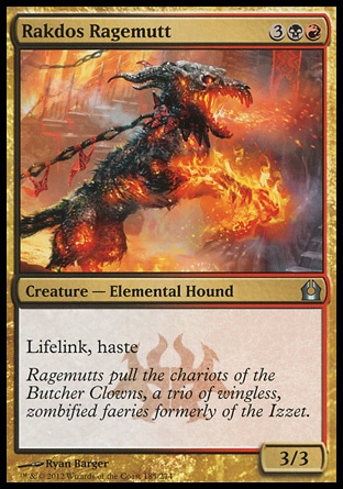 MTG: Return to Ravnica 185: Rakdos Ragemutt 