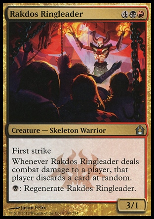 MTG: Return to Ravnica 186: Rakdos Ringleader 