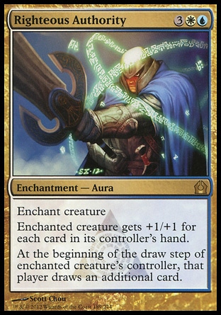 MTG: Return to Ravnica 189: Righteous Authority 