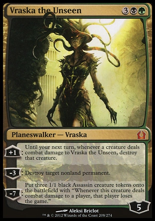 MTG: Return to Ravnica 208: Vraska the Unseen 