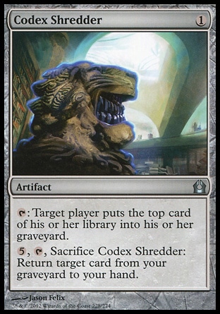 MTG: Return to Ravnica 228: Codex Shredder 