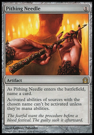 MTG: Return to Ravnica 231: Pithing Needle 