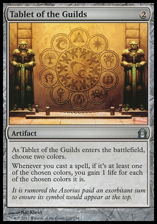MTG: Return to Ravnica 235: Tablet of the Guilds 