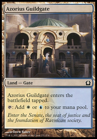 MTG: Return to Ravnica 237: Azorius Guildgate 