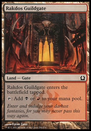 MTG: Return to Ravnica 244: Rakdos Guildgate 