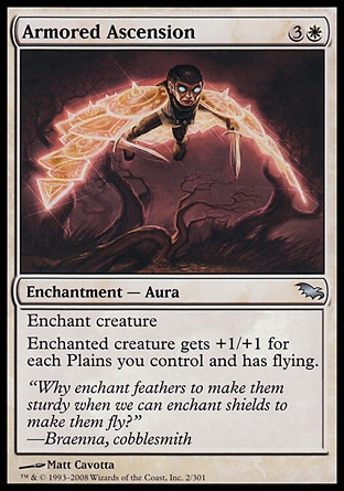 MTG: Shadowmoor 002: Armored Ascension 