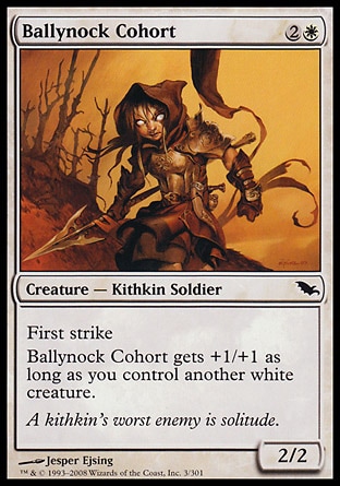 MTG: Shadowmoor 003: Ballynock Cohort 