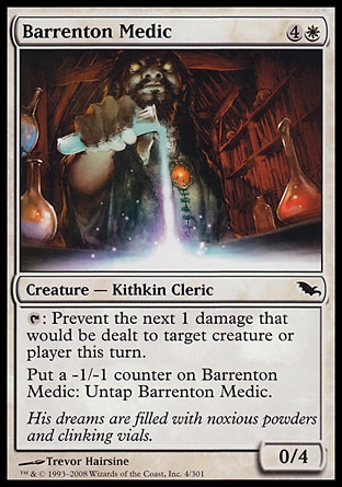 MTG: Shadowmoor 004: Barrenton Medic 
