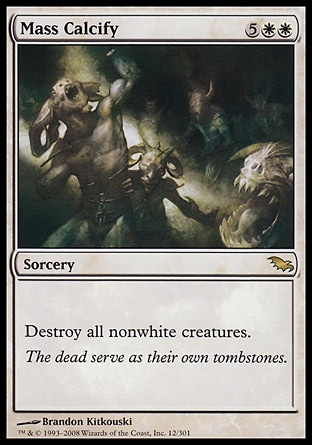 MTG: Shadowmoor 012: Mass Calcify 