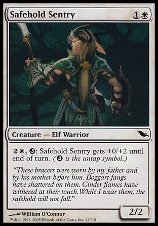Magic: Shadowmoor 022: Safehold Sentry 