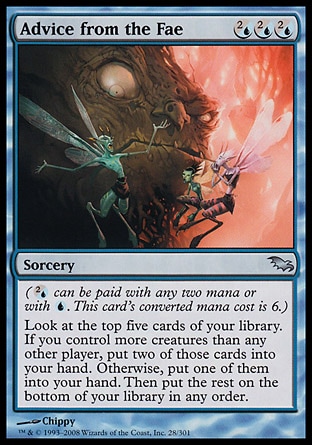 MTG: Shadowmoor 028: Advice from the Fae 