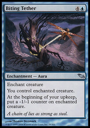 MTG: Shadowmoor 029: Biting Tether 