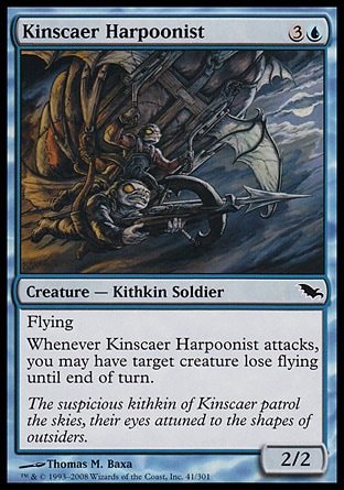 MTG: Shadowmoor 041: Kinscaer Harpoonist 