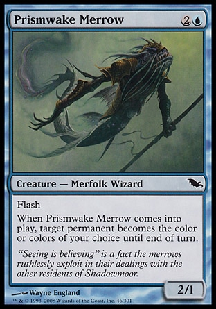 MTG: Shadowmoor 046: Prismwake Merrow 