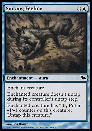 MTG: Shadowmoor 051: Sinking Feeling 