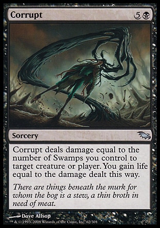MTG: Shadowmoor 062: Corrupt 