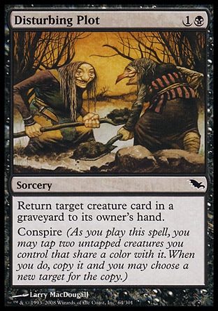 MTG: Shadowmoor 064: Disturbing Plot 