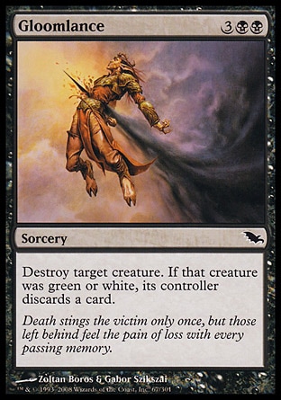 MTG: Shadowmoor 067: Gloomlance 