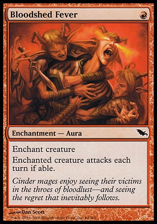 MTG: Shadowmoor 084: Bloodshed Fever 