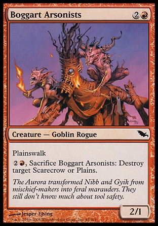 MTG: Shadowmoor 085: Boggart Arsonists 