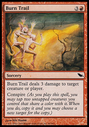 MTG: Shadowmoor 086: Burn Trail 