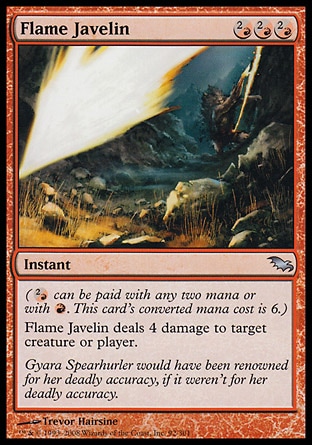 MTG: Shadowmoor 092: Flame Javelin 