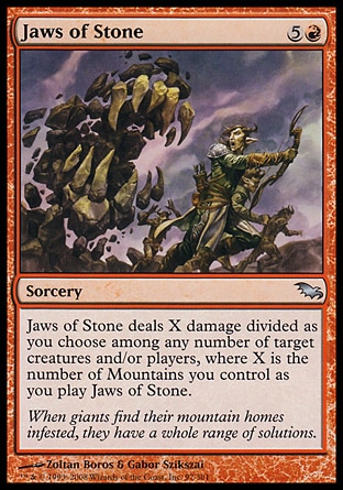 MTG: Shadowmoor 097: Jaws of Stone 
