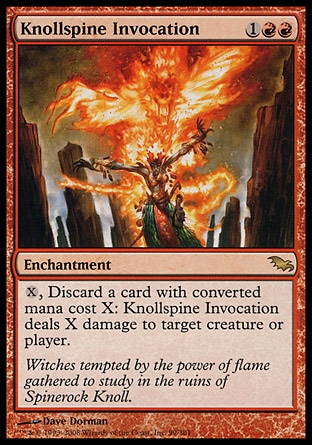 MTG: Shadowmoor 099: Knollspine Invocation 