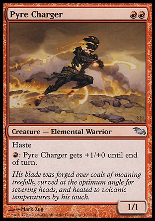 Magic: Shadowmoor 103: Pyre Charger - Foil 