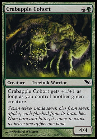 MTG: Shadowmoor 109: Crabapple Cohort 