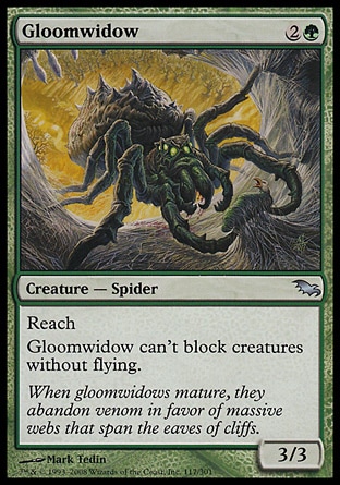MTG: Shadowmoor 117: Gloomwidow 