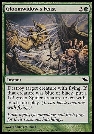 MTG: Shadowmoor 118: Gloomwidows Feast 
