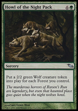 MTG: Shadowmoor 119: Howl of the Night Pack 