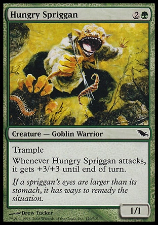 MTG: Shadowmoor 120: Hungry Spriggan 