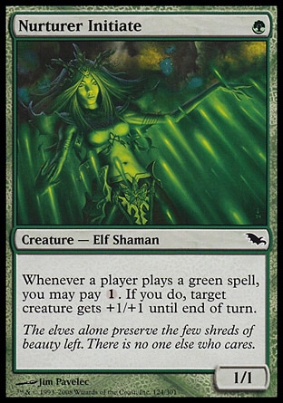 MTG: Shadowmoor 124: Nurturer Initiate 