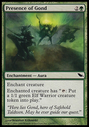 MTG: Shadowmoor 125: Presence of Gond 