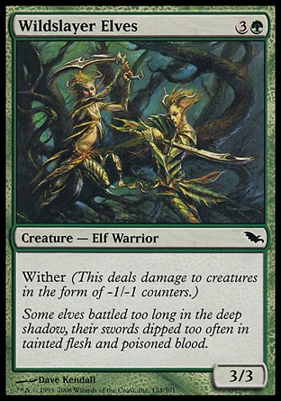 MTG: Shadowmoor 133: Wildslayer Elves 