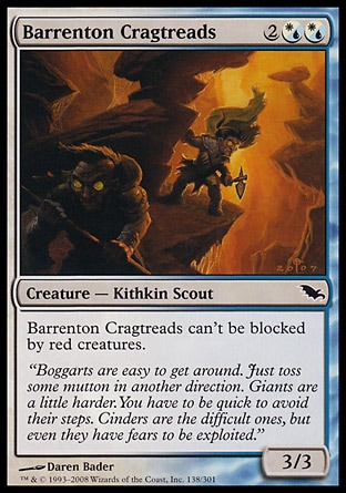 MTG: Shadowmoor 138: Barrenton Cragtreads 