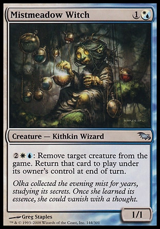 MTG: Shadowmoor 144: Mistmeadow Witch 